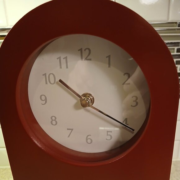 Modern Mantel or Wall Clock with Pendulum - Picture 3 of 14